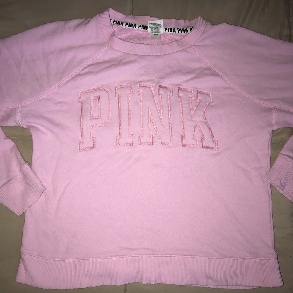 Victorias Secret Pink Sweater - Picture 1 of 3